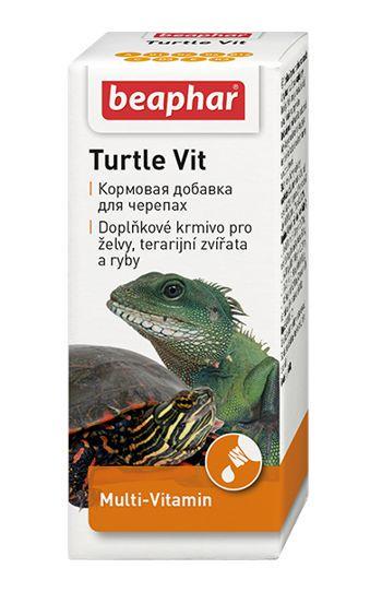 Кормова добавка для водних і сухопутних черепах/рептилій і риб Beaphar Turtle Vit 20 мл (12555)