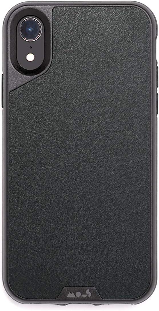 Чехол кожаный противоударный накладка MOUS Limitless 2,0 Leather Case для Apple Iphone XR 6,1" Black (11774568)