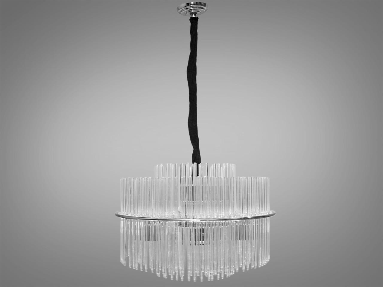 Люстра-подвес со стеклянными элементами 82208/600HR (2437593601)