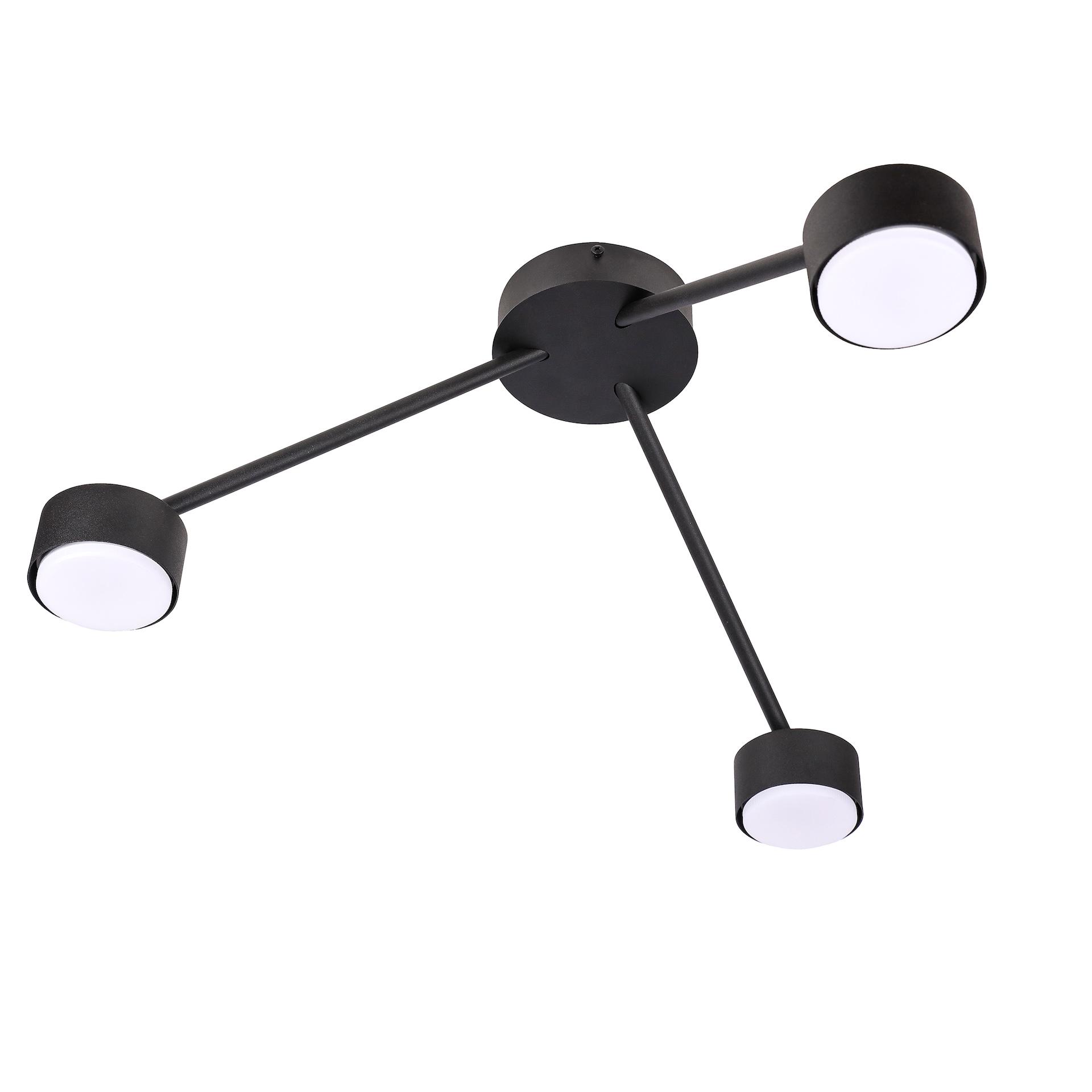 Світильник стельовий Dots Con GX53 C3 320-220 Black (7041911) - фото 2 Світильник стельовий Dots Con GX53 C3 320-220 Black (7041911) - фото 2