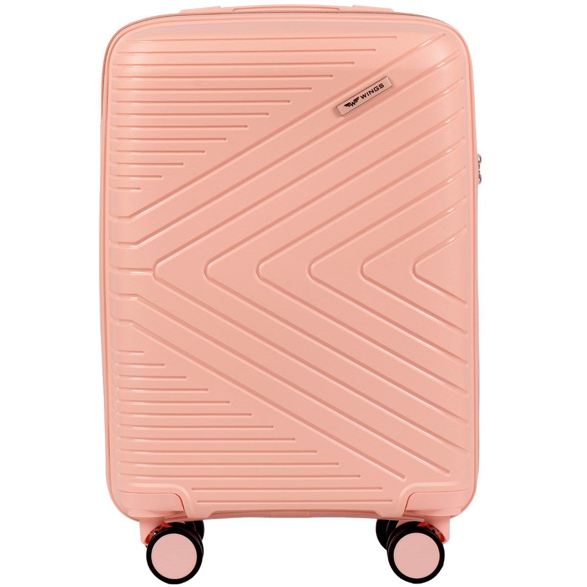Чемодан полипропиленовый Wings 181-05 малый Коралловый (Wp00529) - фото 1 Чемодан полипропиленовый Wings 181-05 малый Коралловый (Wp00529) - фото 1