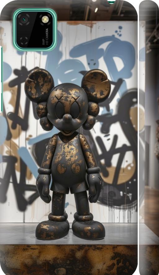 Чехол на Huawei Y5p Bronze kaws v2 (6098m-1936-42517)