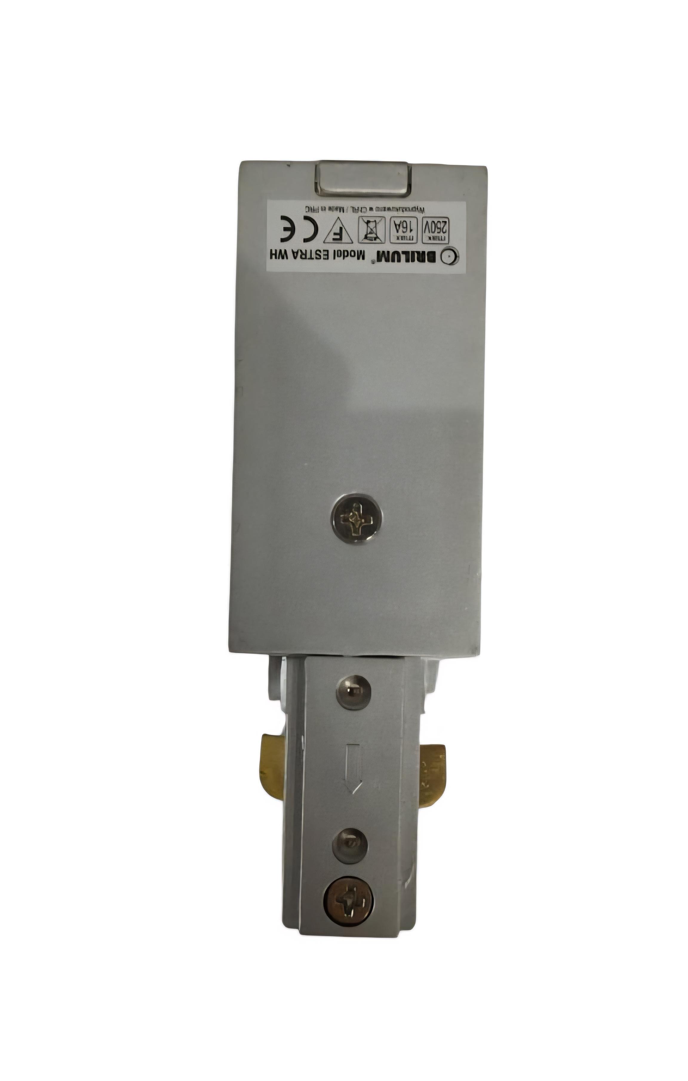 Блок живлення ESTRA WH silver 1x230V Brilum (10207848) - фото 4 Блок живлення ESTRA WH silver 1x230V Brilum (10207848) - фото 4