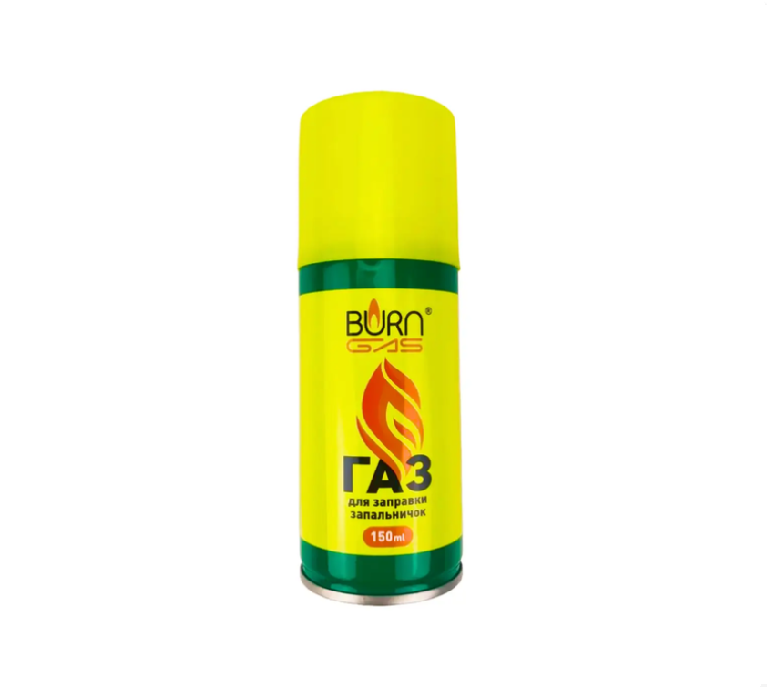 Газ для заправки запальничок Burn 150 мл (4036) - фото 1 Газ для заправки запальничок Burn 150 мл (4036) - фото 1