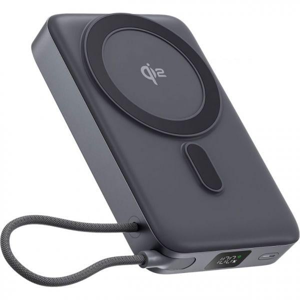 Повербанк Proove OverPower 35W 10000 mAh Qi2 Gray (PBOP35012105)