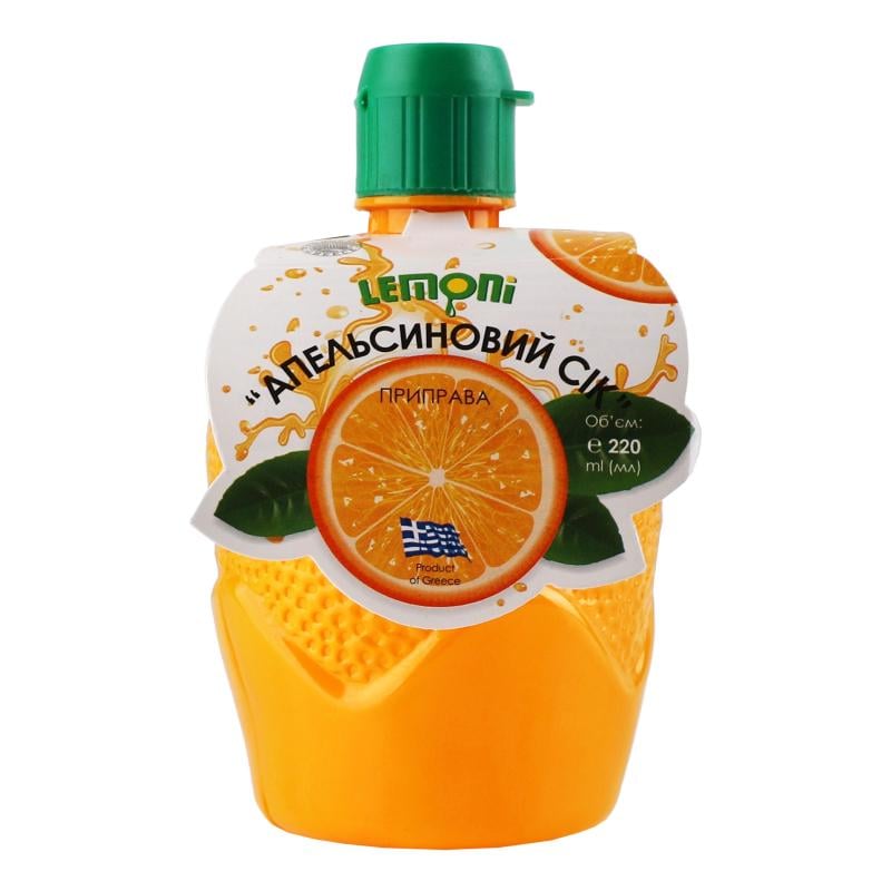 Сок апельсиновый Lemoni 220 мл (5202737832113)