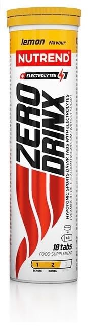 Витаминно-минеральный комплекс для спорта Nutrend Zero Drinx 18 effervescent tabs Lemon