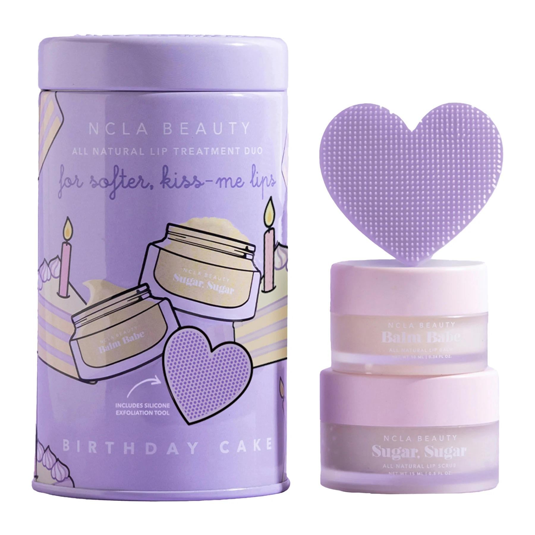 Подарочный набор по уходу за губами NCLA Beauty Birthday Cake Lip Care Set Праздничный торт 10/15 мл
