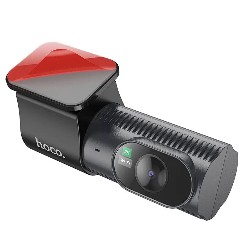 Відеореєстратор Hoco DV8 2K Display Hidden Driving Recorder with rear camera Black - фото 2