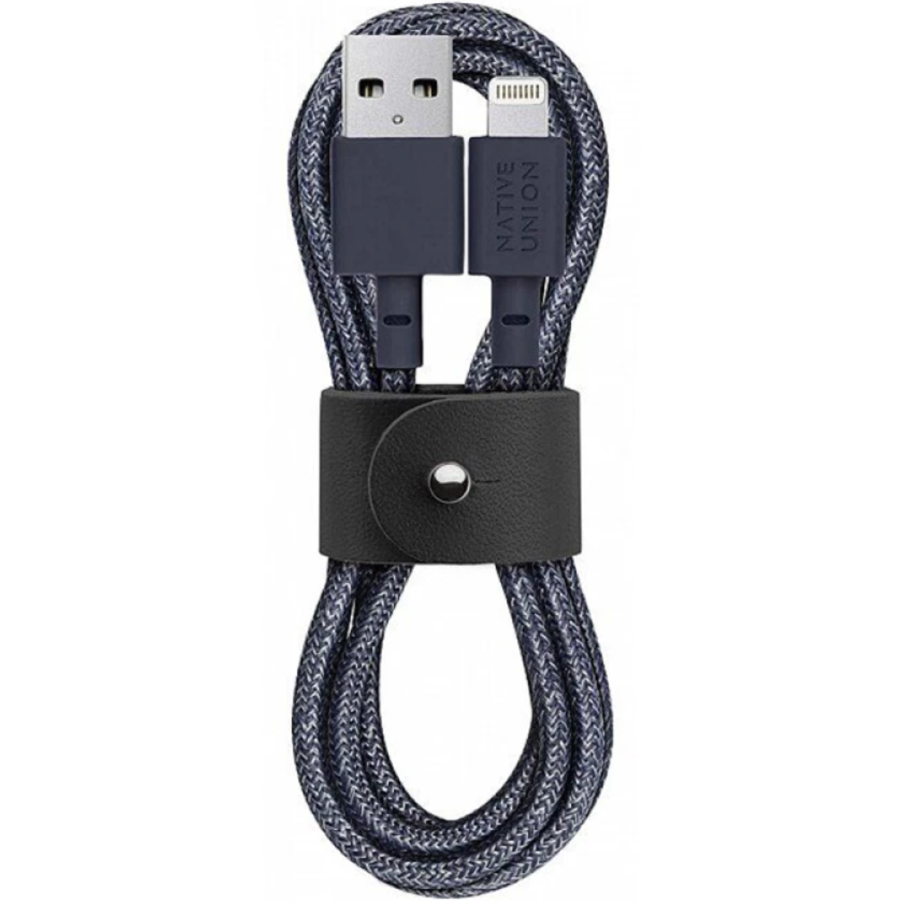 Кабель синхронизации Native Union Belt Cable Lightning 1.2m, Indigo (BELT-L-IND-2-NP)