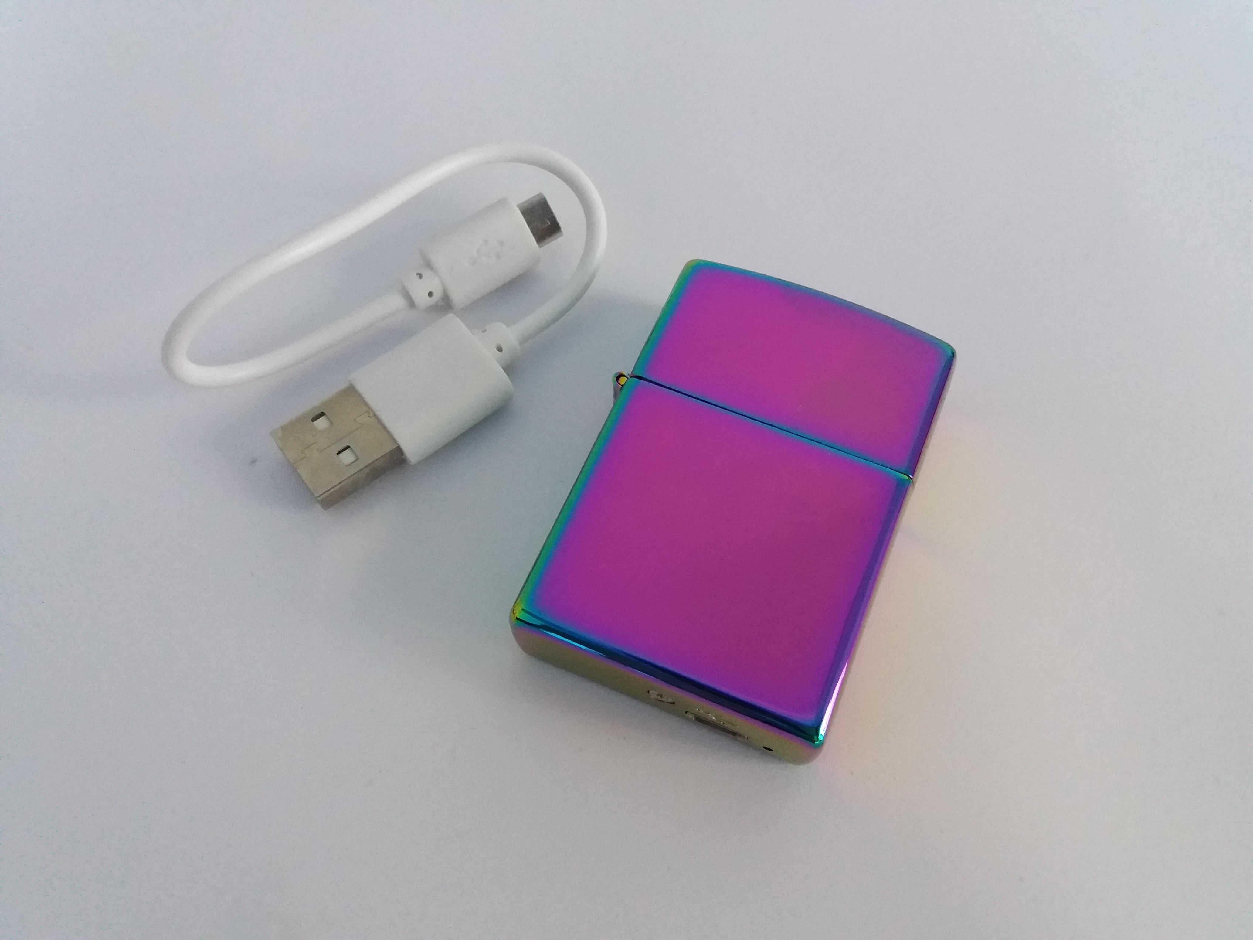 Запальничка Jinlun 215 USB електрична імпульсна дугова - фото 2