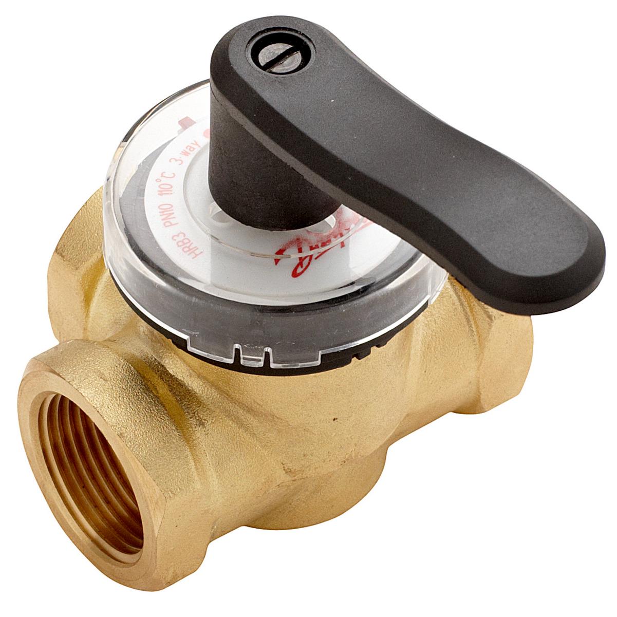 Клапан термостатичний 3-х ходовий Danfoss HRB3 065Z0409 регулюючий 1" 1/2" (79906)