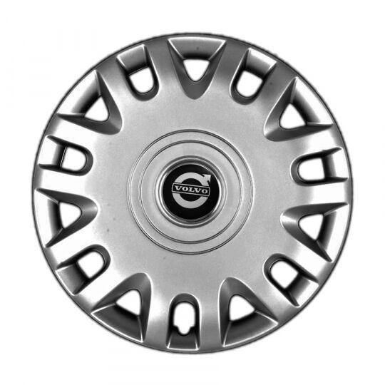 Автомобильные колпаки SKS 333 R15 с логотипом Volvo 4 шт. Серебристый
