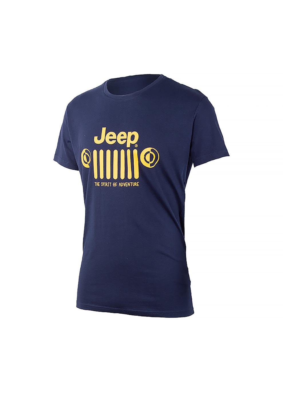 Футболка мужская JEEP T-SHIRT JEEP&GRILLE 2XL Синий (O102584-K876 2XL)