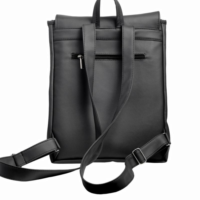 Рюкзак женский Sambag Loft LA 38x28x18 см Черный - фото 7 Рюкзак женский Sambag Loft LA 38x28x18 см Черный - фото 7