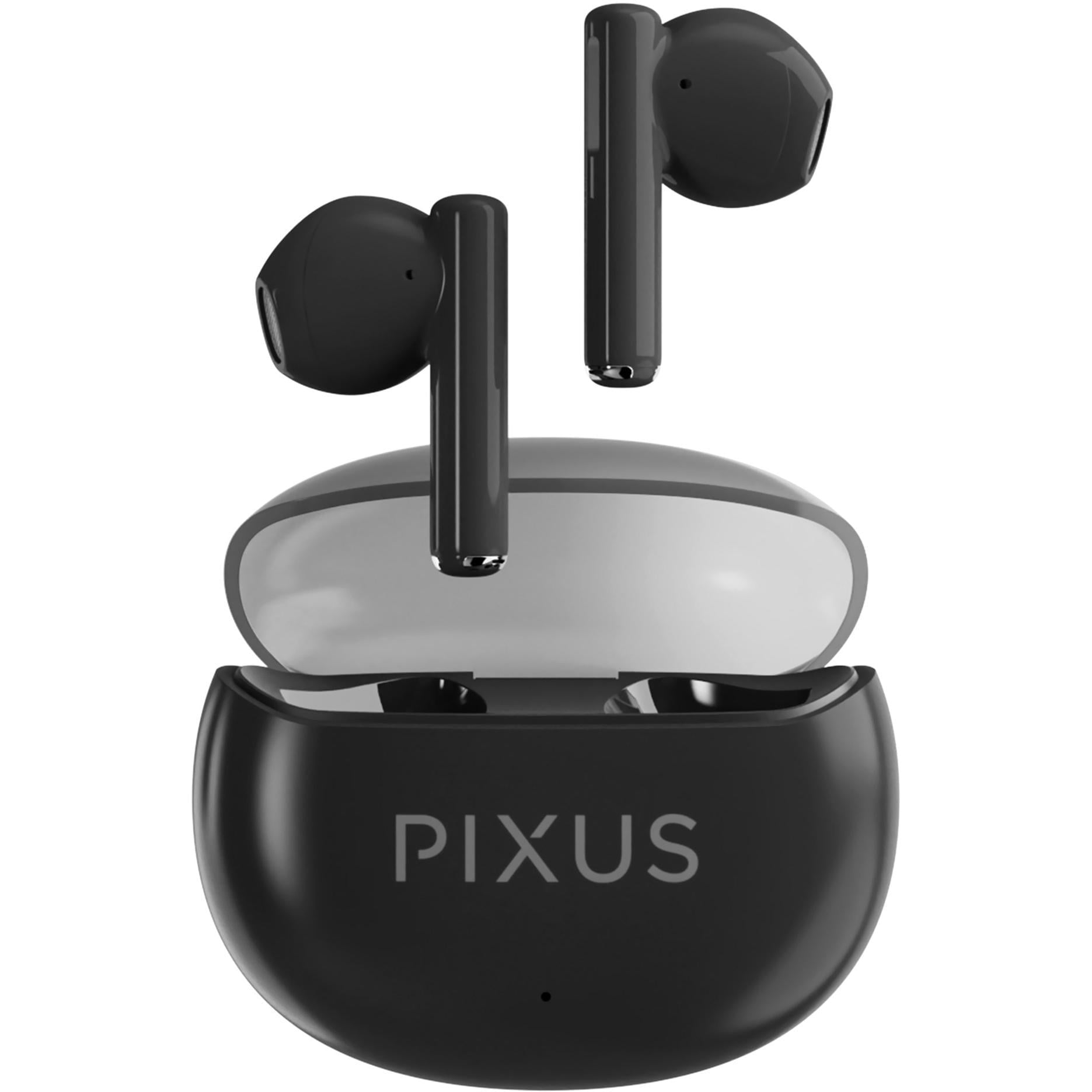 Наушники Pixus Space TWS Bluetooth 5.3 480 mAh Черный (623954)