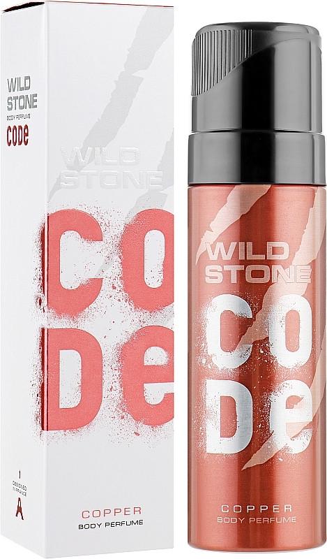 Дезодорант парфюмированный мужской Wild Stone Code Coper 120 мл (2108618194)