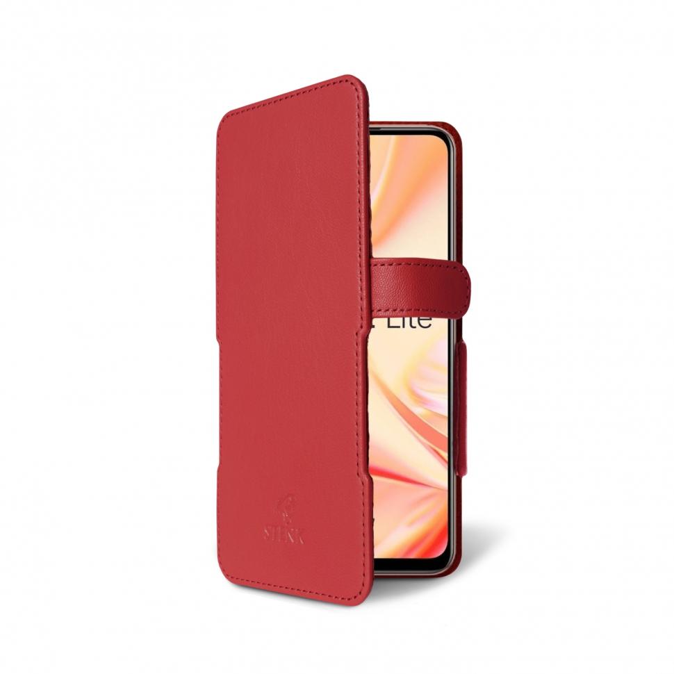 Чохол книжка Stenk Prime для OPPO Find X2 Lite Червоний (67493)