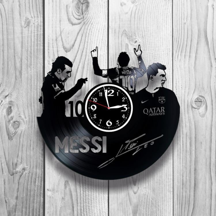 Часы настенные Messi 0392 из виниловой пластинки