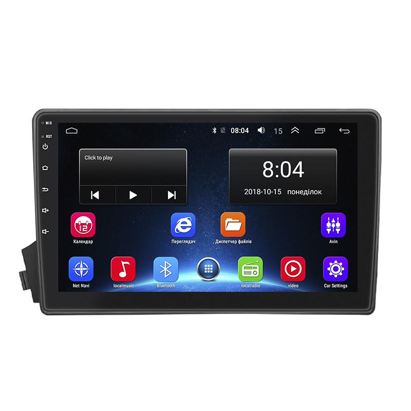 Магнитола штатная Lesko для SsangYong Kyron I 2005-2007 9" 2/32Gb Wi-Fi GPS Base