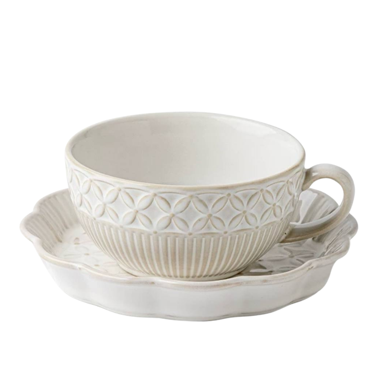 Чашка с блюдцем Вдохновение 325 мл Белый (31763002)