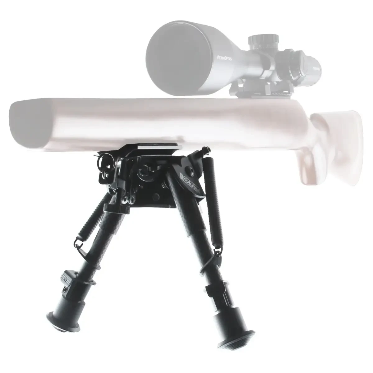 Сошки Vector optics подпружиненные на антабку 15,2-22,9 см (4050) - фото 2