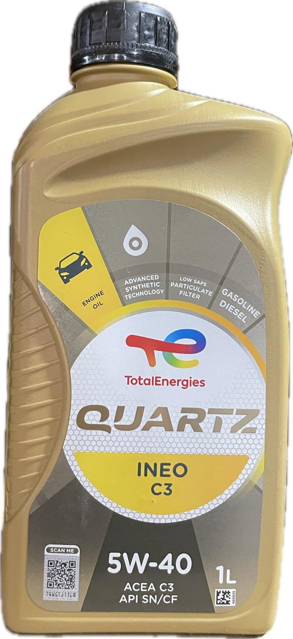 Моторное масло Total Quartz INEO C3 5W-40 1 л (174776)