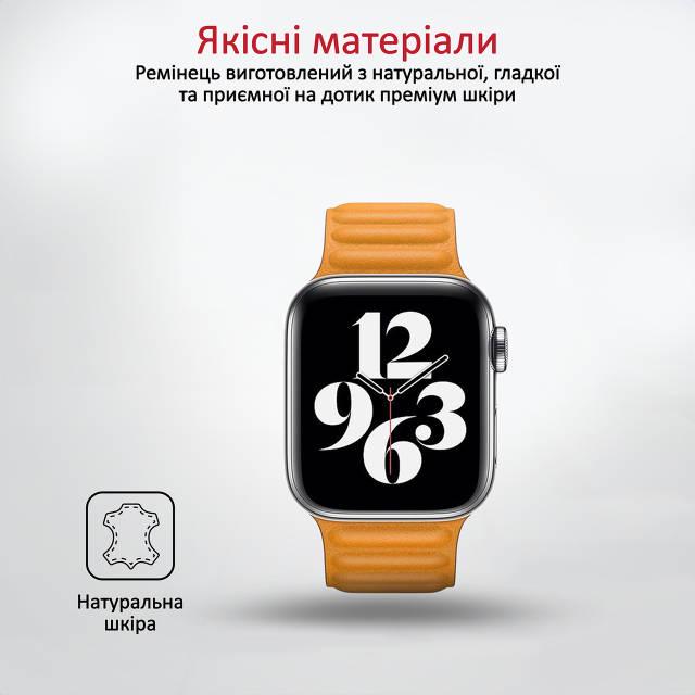 Ремешок Promate Maglet-44 для Apple Watch 42-44 мм 1/2/3/4/5/6/SE California Poppy - фото 4