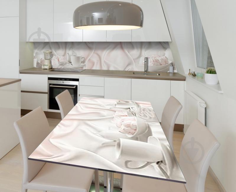 Наклейка вінілова 3Д на стіл Zatarga «Зефірне атласне полотно» 650х1200 мм (Z184579/1st) Наклейка вінілова 3Д на стіл Zatarga «Зефірне атласне полотно» 650х1200 мм (Z184579/1st)