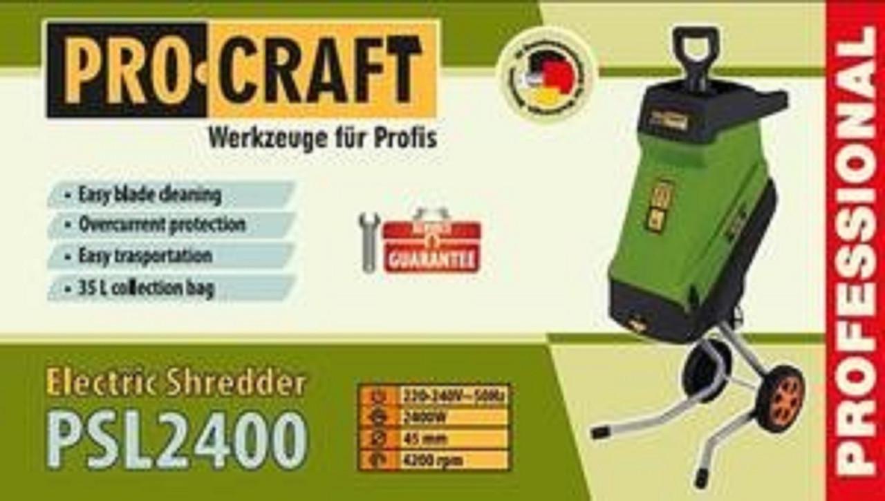 Измельчитель веток ProCraft PSL2400 35 л - фото 10 Измельчитель веток ProCraft PSL2400 35 л - фото 10