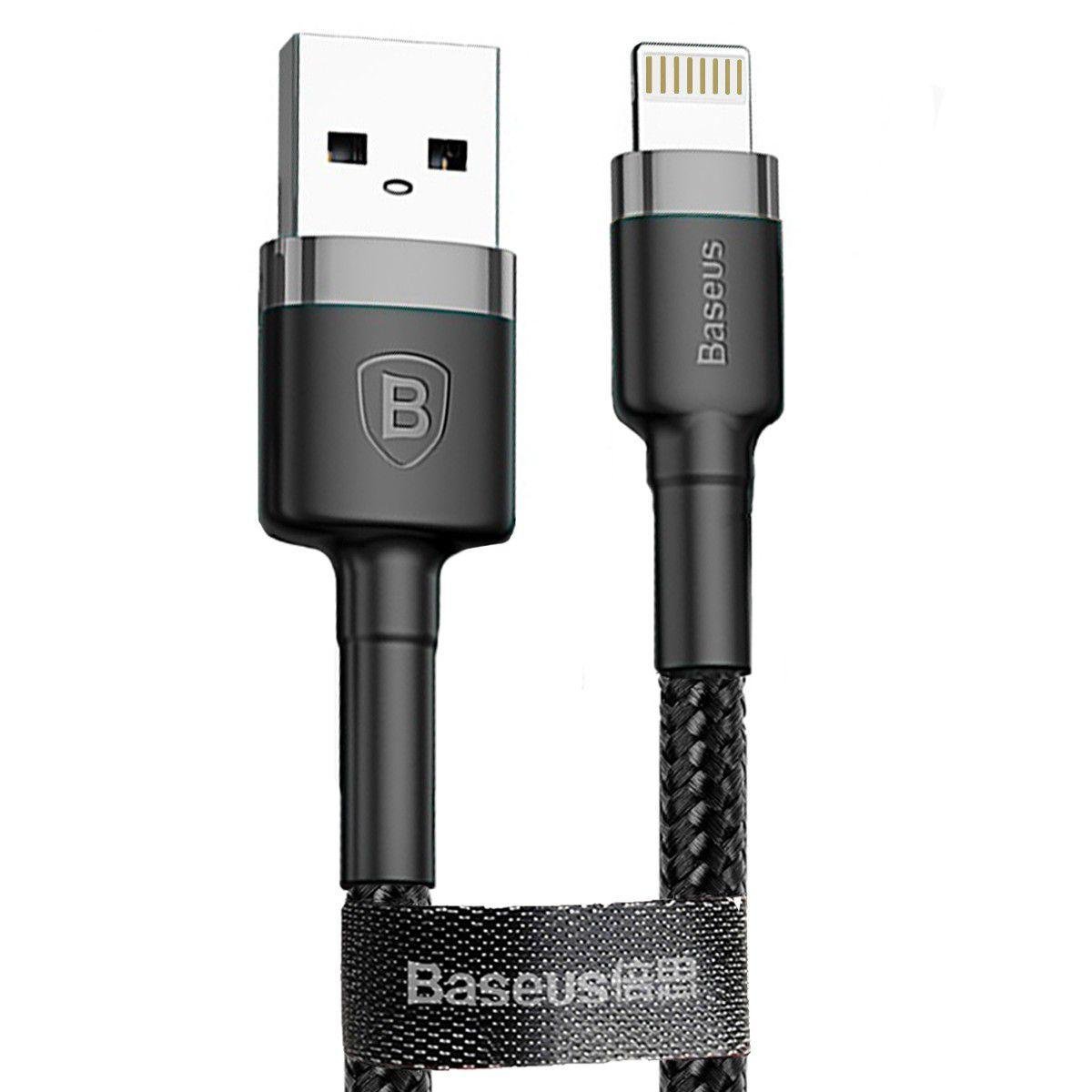 USB кабель BASEUS Lightning cafule 1,5A 2 м Black