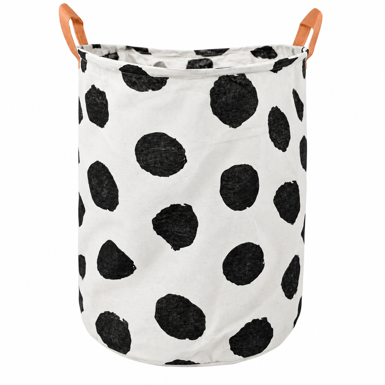 Корзина для хранения Stenson R89685 хлопчатобумажная 33x43 см White/Black (38869799)