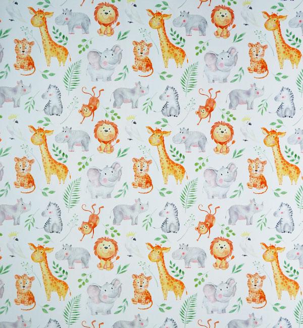 Подарочная бумага для упаковки Safari 5 шт. (415003)