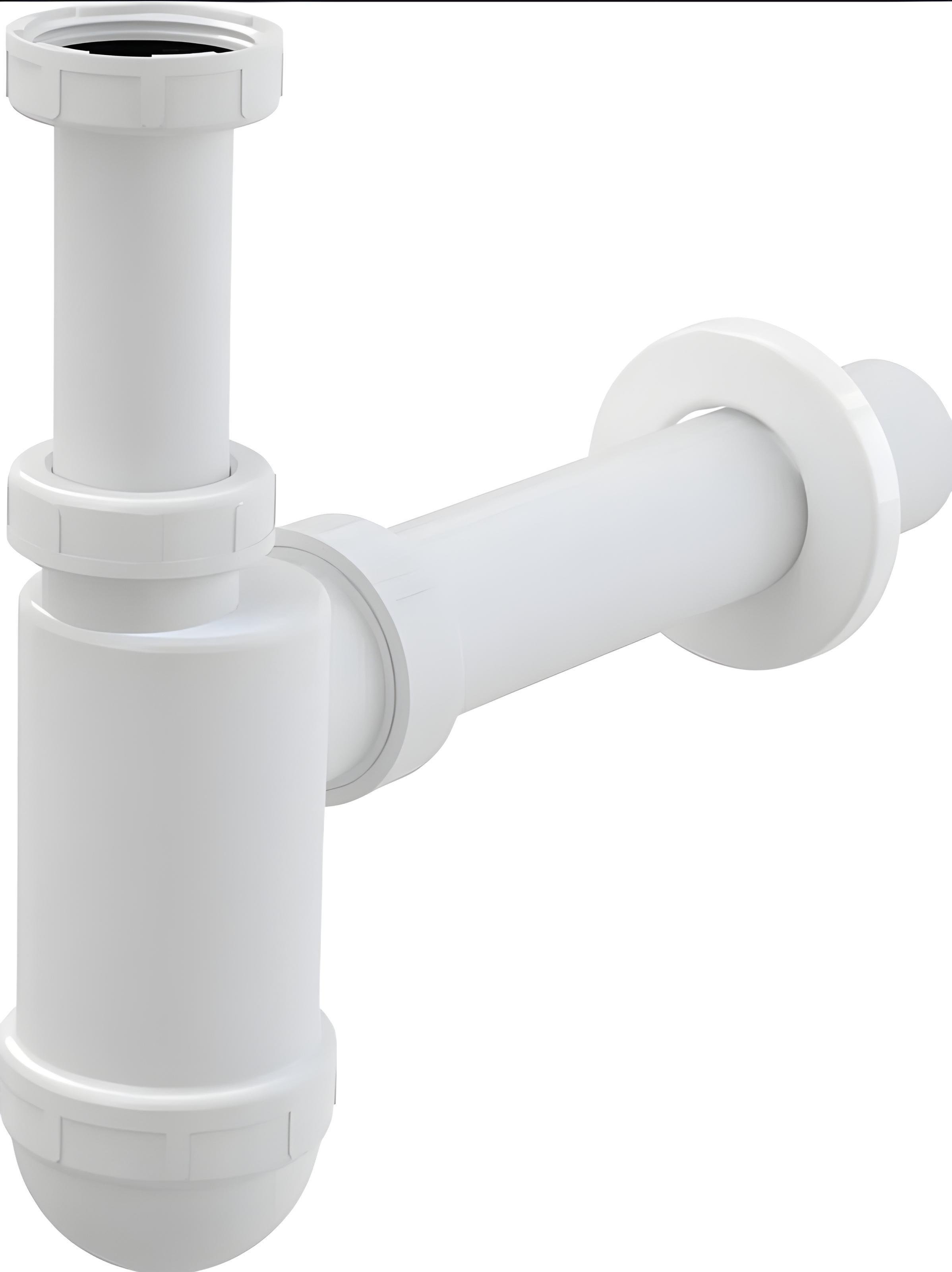 Сифон для умывальника Alca Plast A43 d 5/4" 40 мм (SW-73937)