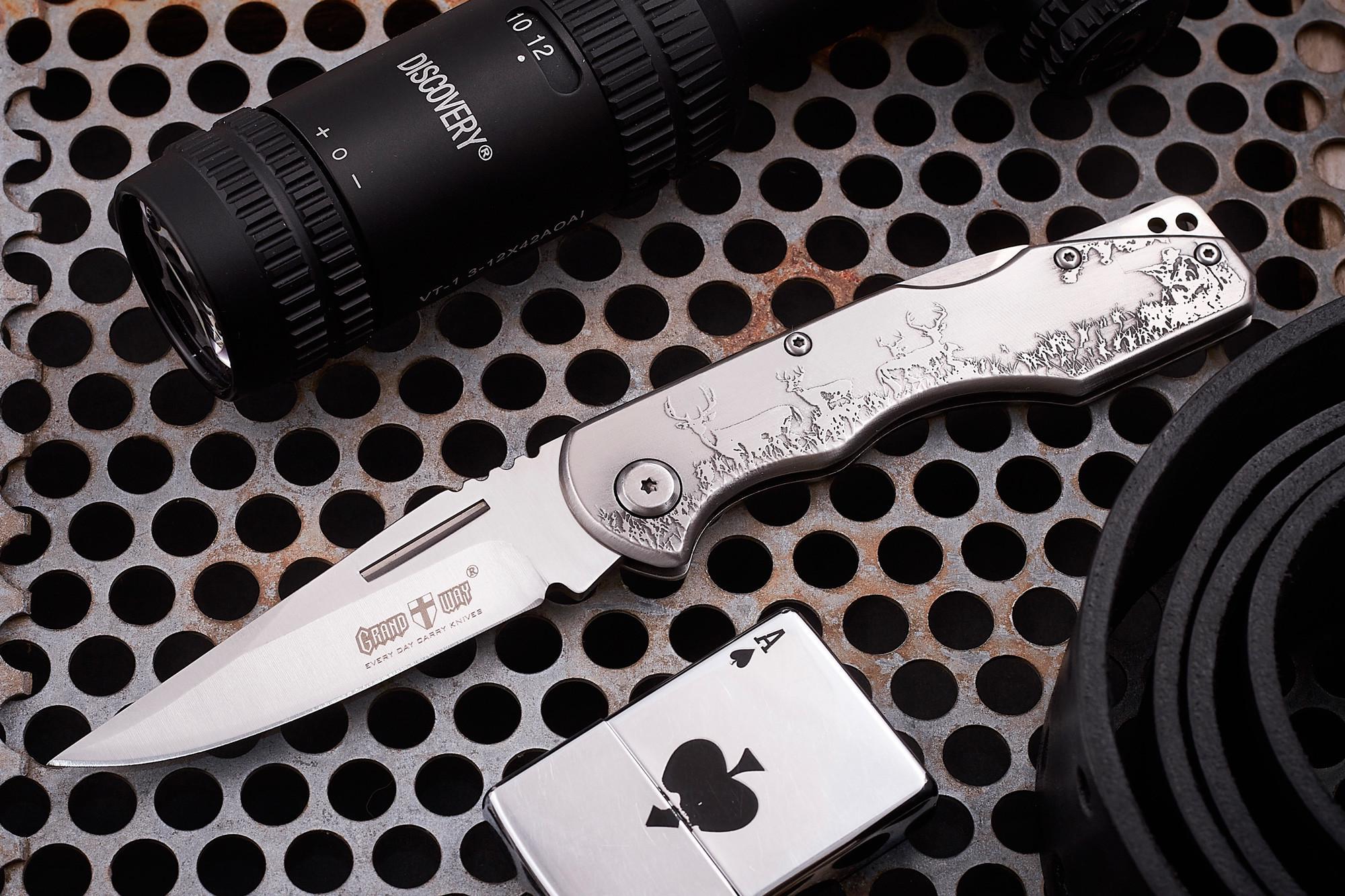 Нож складной туристический Grand Way E-41 (E-41)