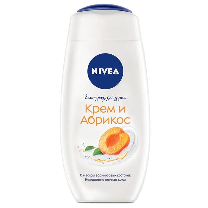 Гель-крем для душа Nivea Shower Абрикос 250 мл (1645524520)