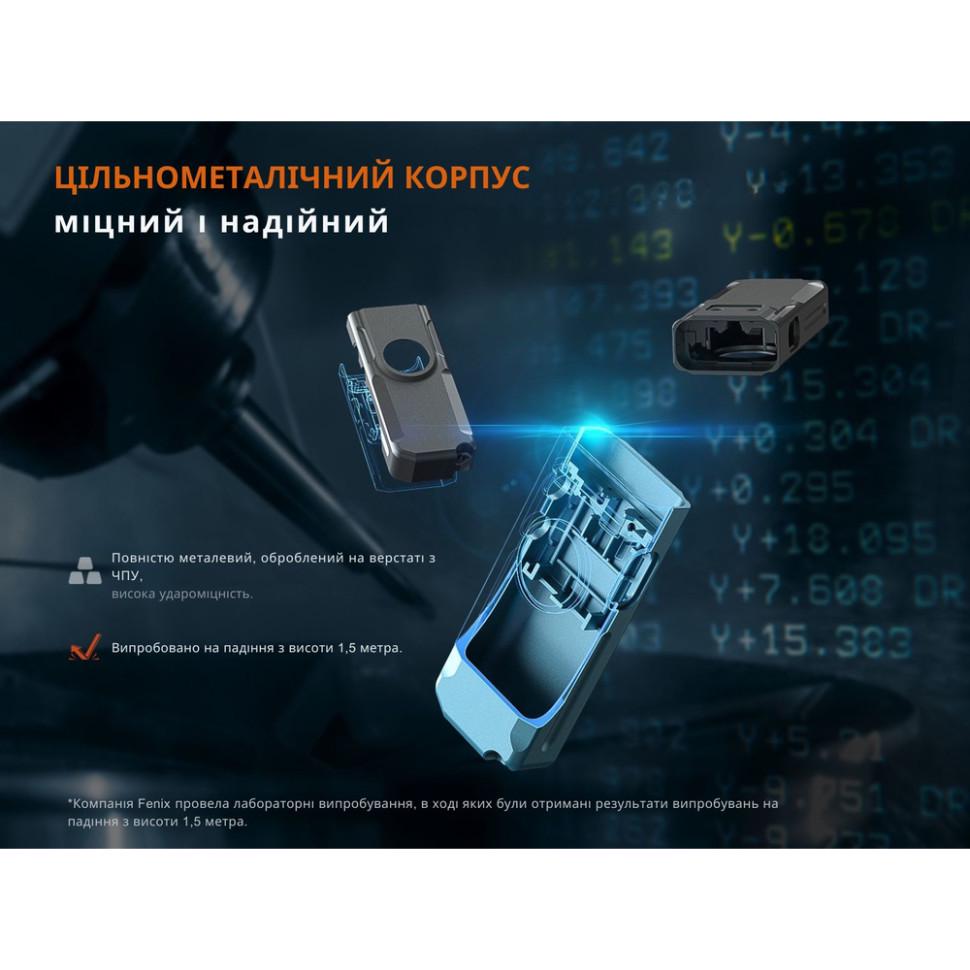 Ліхтар наключний Fenix E06R Turquoise (E06R-TQ) - фото 12 Ліхтар наключний Fenix E06R Turquoise (E06R-TQ) - фото 12