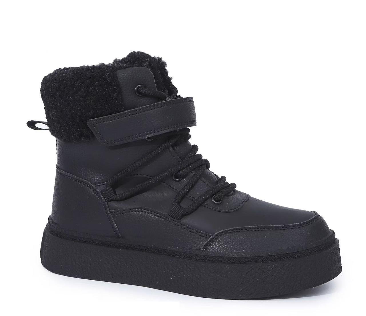 Ботинки зимние для девочек Clibee HC601160/37 р. 37 Черный