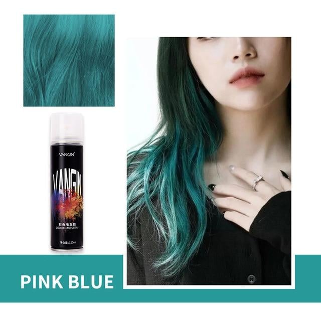 Фарба-спрей тимчасова для волосся Pink Blue (1945096850) - фото 2