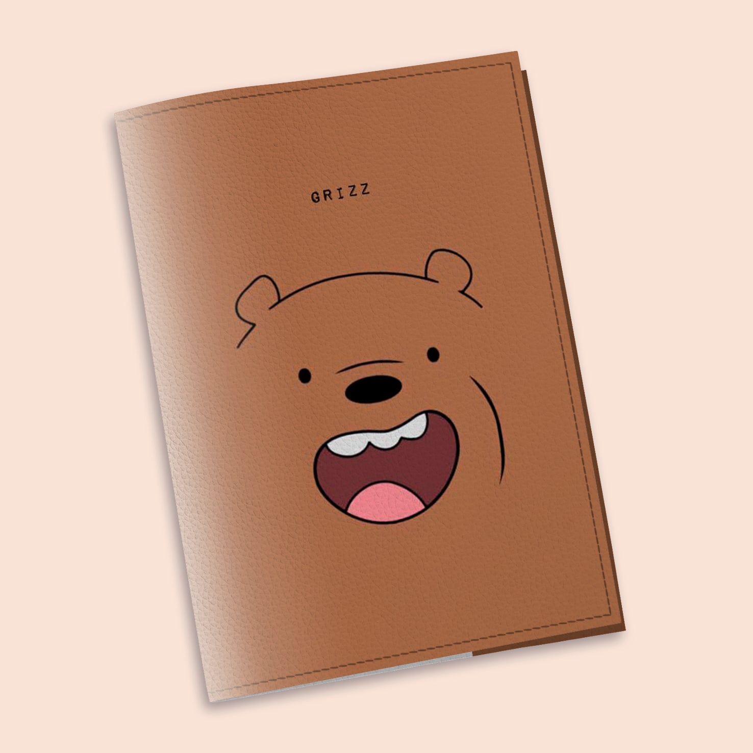 Обкладинка на паспорт Wall-style The cover Ведмідь 9,6x13,3 см (912081)