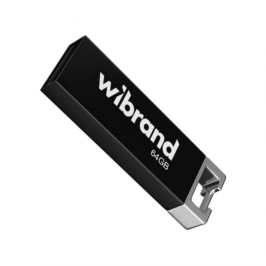 Флеш-пам'ять USB Wibrand Chameleon 64GB USB 2.0 Black Флеш-пам'ять USB Wibrand Chameleon 64GB USB 2.0 Black