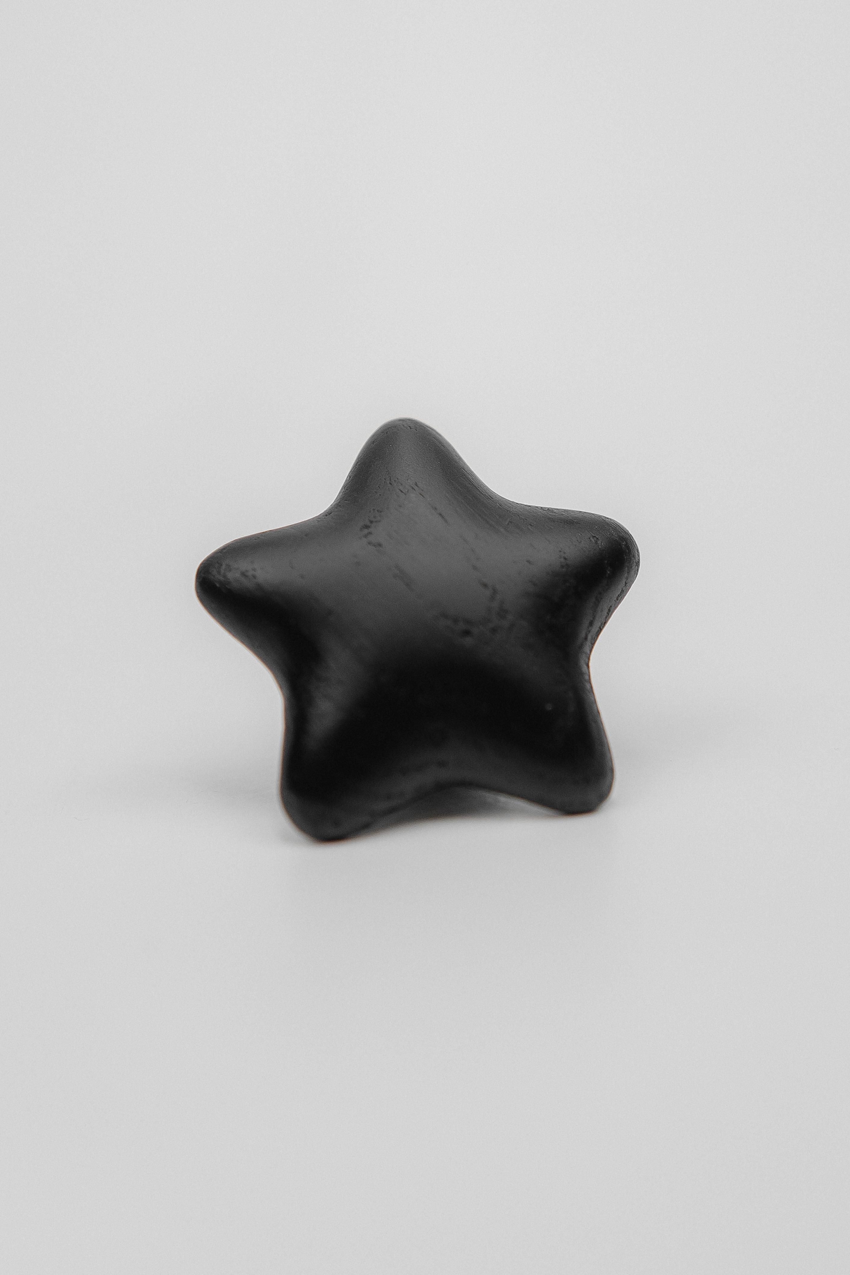 Ручка мебельная деревянная Star 48 мм Дуб Black (33968596)