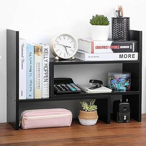 Полка книжная настольная из дерева Харалис Венге (КПА-043512)