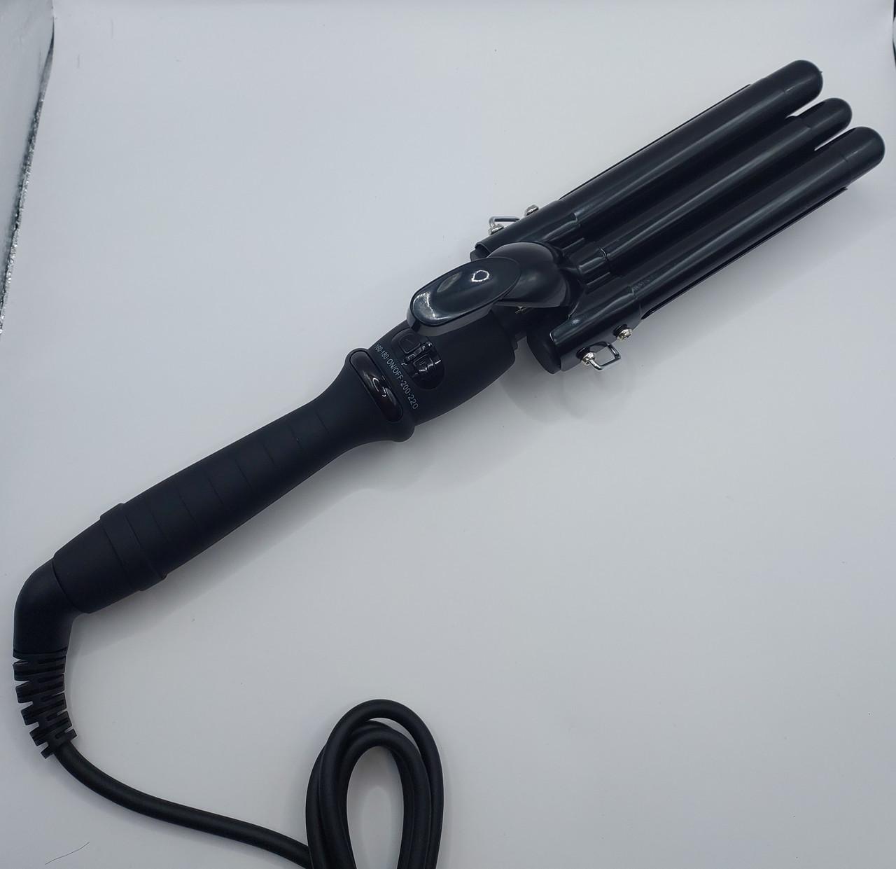 Плойка тристулка ДенІС professional титано-турмаліноваl d 19 мм (2106892599) - фото 7 Плойка тристулка ДенІС professional титано-турмаліноваl d 19 мм (2106892599) - фото 7