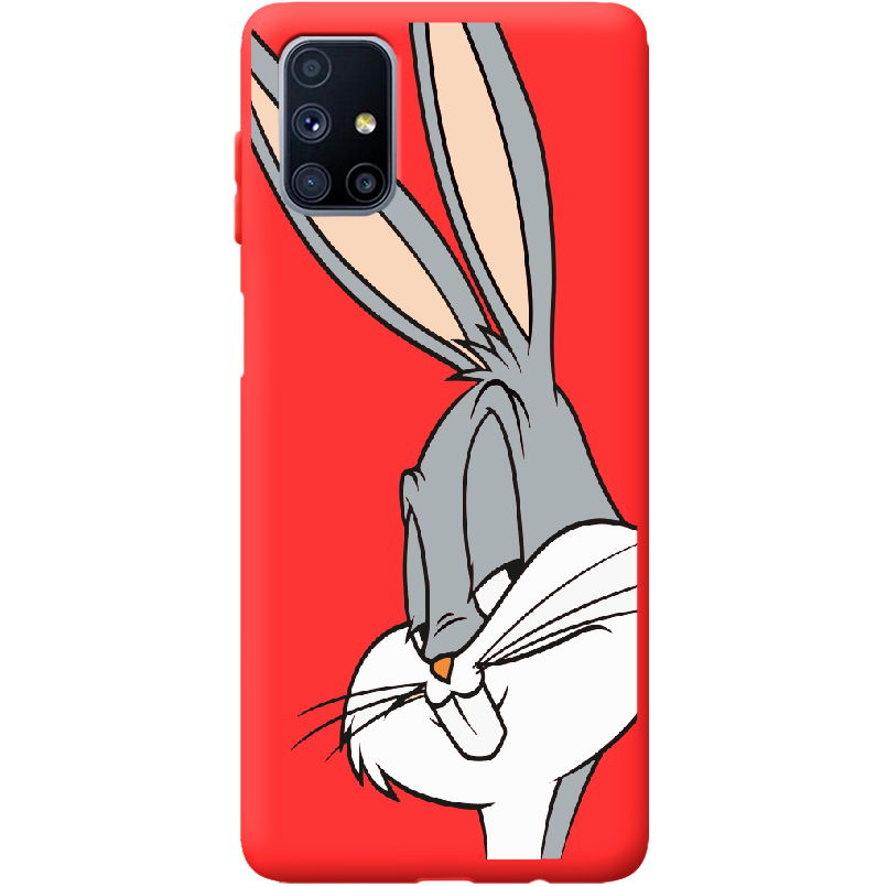 Чехол Boxface Samsung M515 Galaxy M51 Lucky Rabbit Красный силикон (40937-bk81-41570)