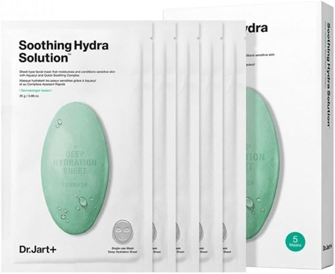 Маска тканинна Dr.Jart+ Dermask Soothing Hydra Solution 5 шт.