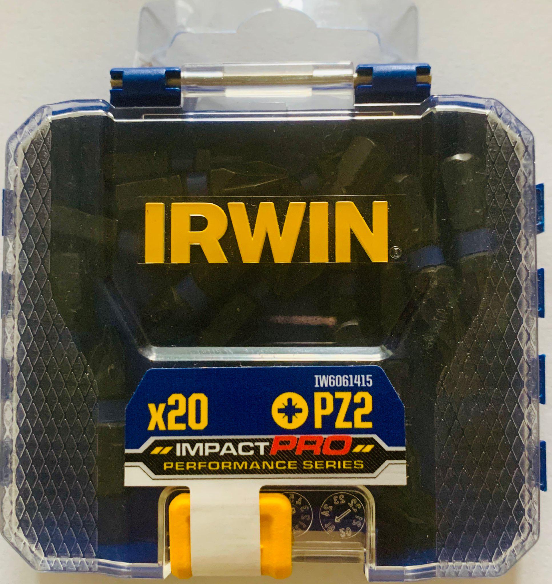 Набор бит Irwin impact pro PZ2 25 мм 20 шт. (iw6061415) - фото 2