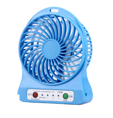 Вентилятор настільний Home Fest Portable Mini Fan XSFS-01 USB портативний Синій (4958син)