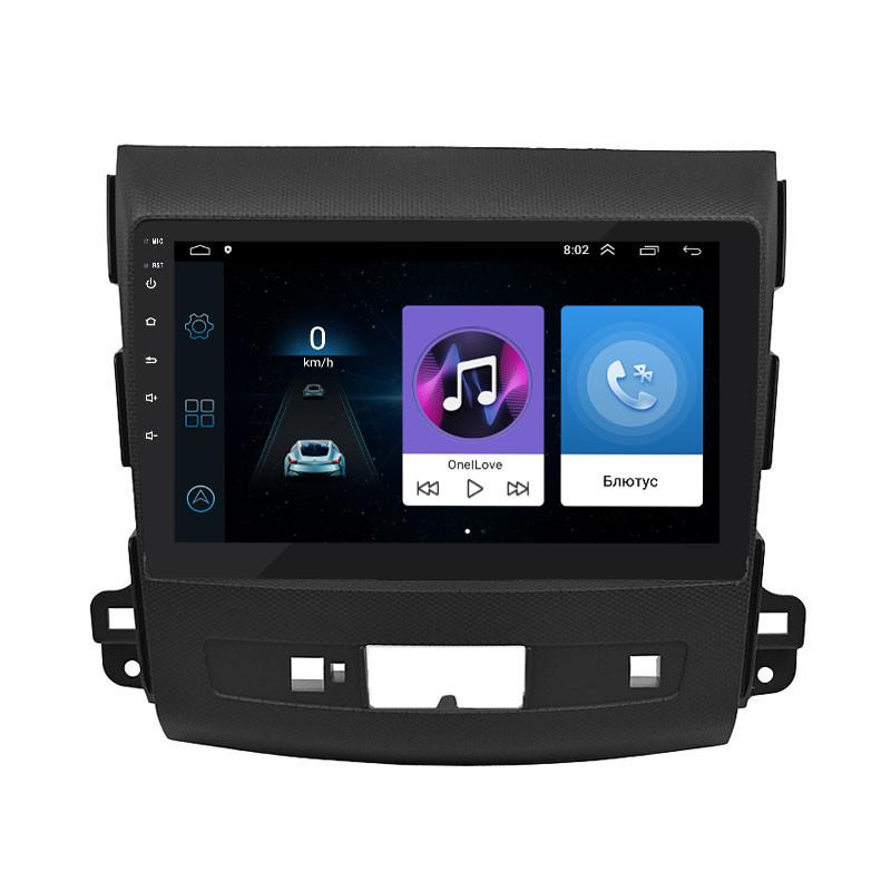 Магнітола штатна Lesko для Citroen C-Crosser 2007-2013 екран 9" 1/16Gb/ Wi-Fi Optima GPS Android