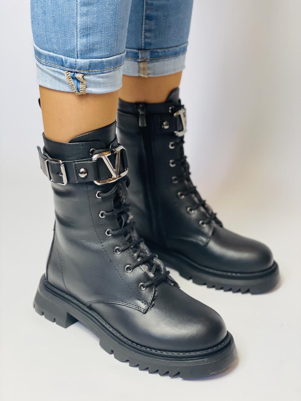 Ботинки женские зимние Evromoda р. 40 25,5 см Черный (2700) - фото 4 Ботинки женские зимние Evromoda р. 40 25,5 см Черный (2700) - фото 4